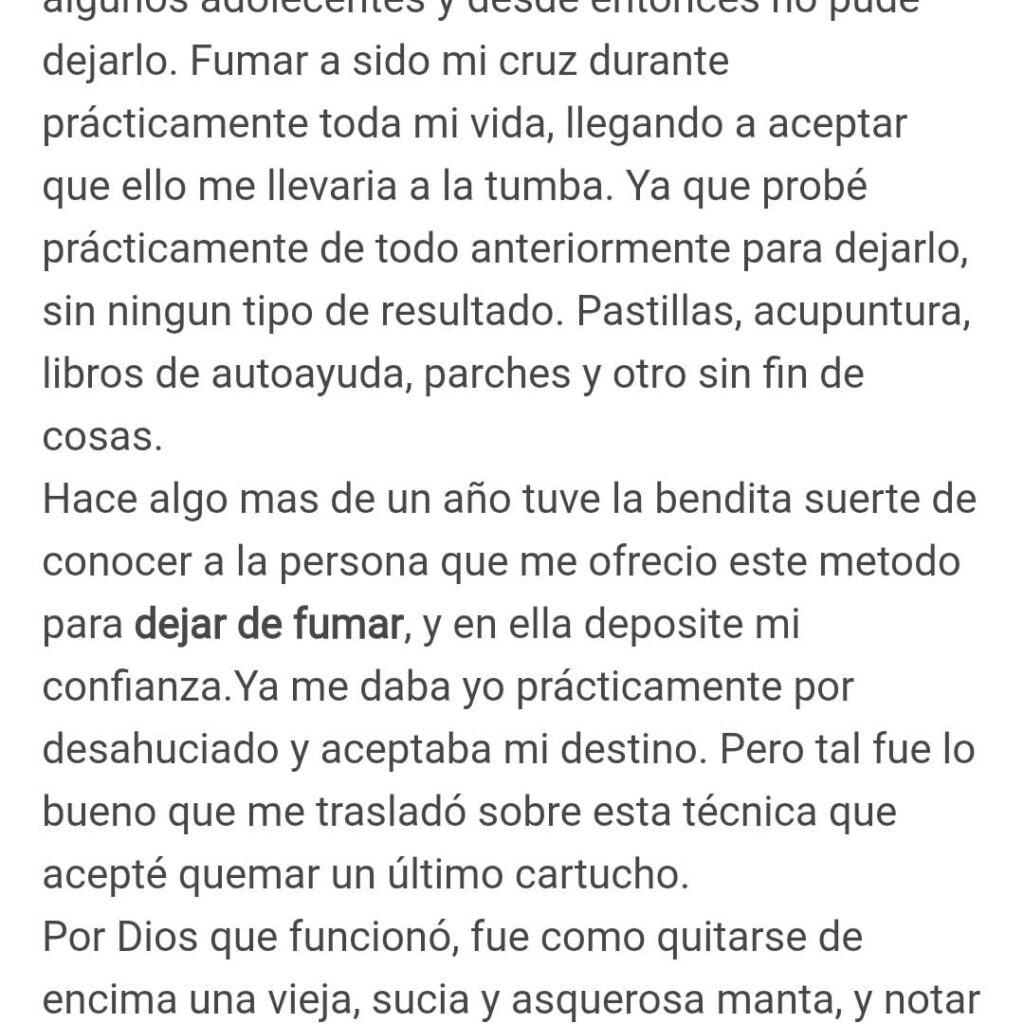 Testimonio Cicama