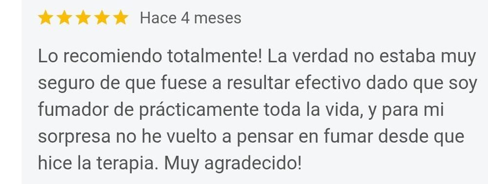 Tratamiento para dejar de fumar en Valencia